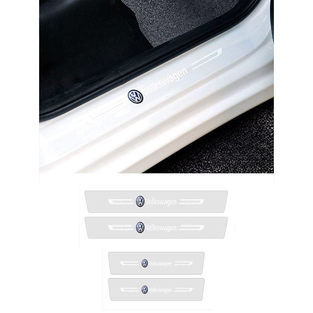 Protections de seuil de porte avec logo