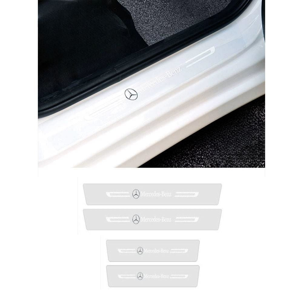 Protections de seuil de porte avec logo