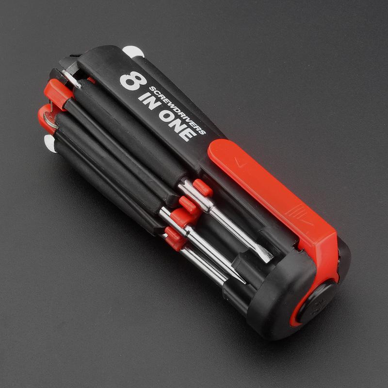 8-in-1 Multi-Tool Screwdriver with LED