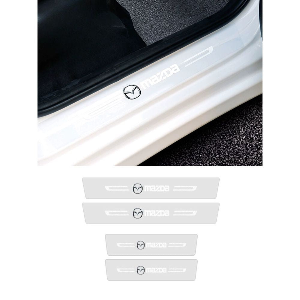Protections de seuil de porte avec logo