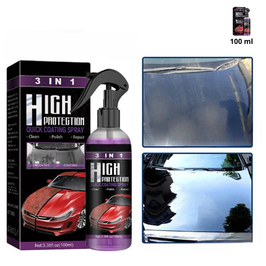 3 in 1 Hoge Bescherming Snelle Auto Coating Spray
